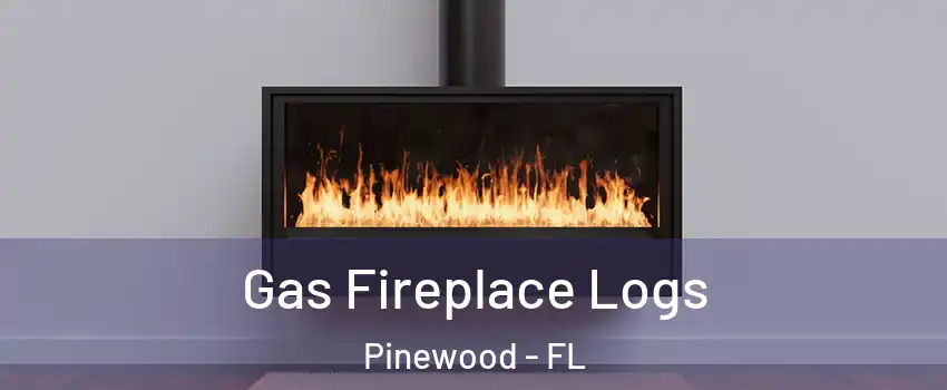  Gas Fireplace Logs Pinewood - FL