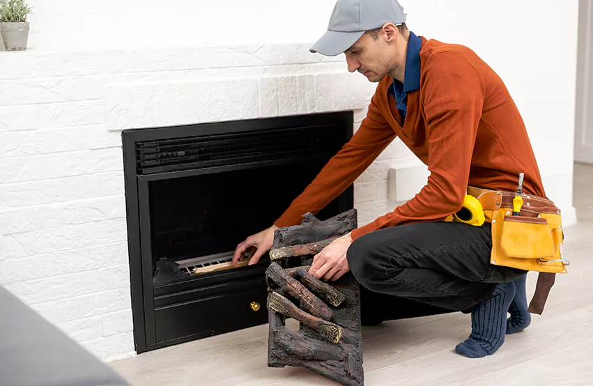 Wood Fireplace Repair in Pinewood, FL