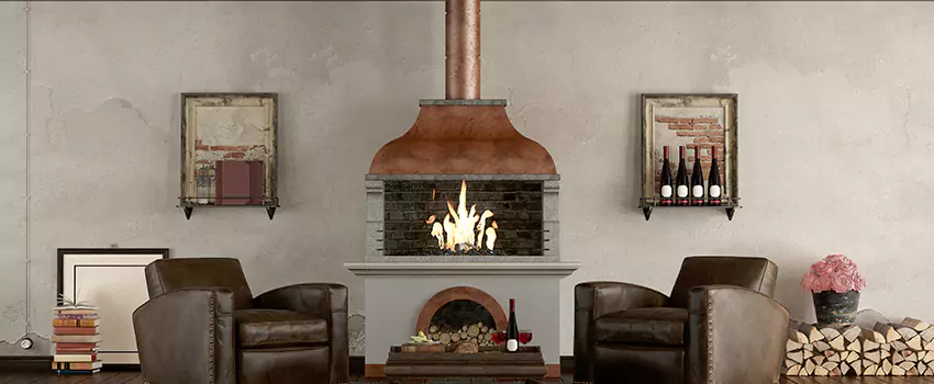 Thelin Hearth Products Providence Pellet Insert Fireplace Installation in Pinewood, FL