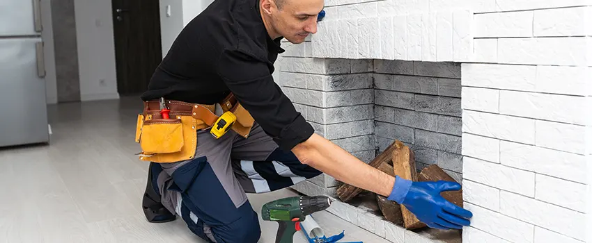 Fireplace Damaged Damper Frame Repair Services in Pinewood, Florida