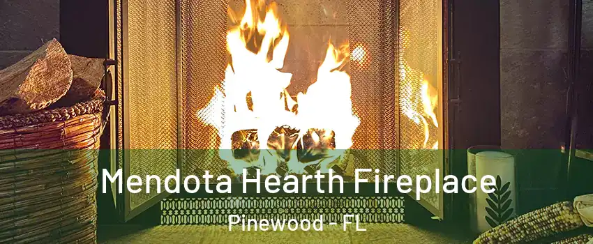  Mendota Hearth Fireplace Pinewood - FL