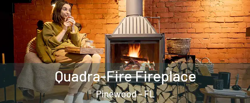  Quadra-Fire Fireplace Pinewood - FL